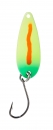 Balzer Swindler Spoon 2,3g Gelb-Grün-Orangener Streifen